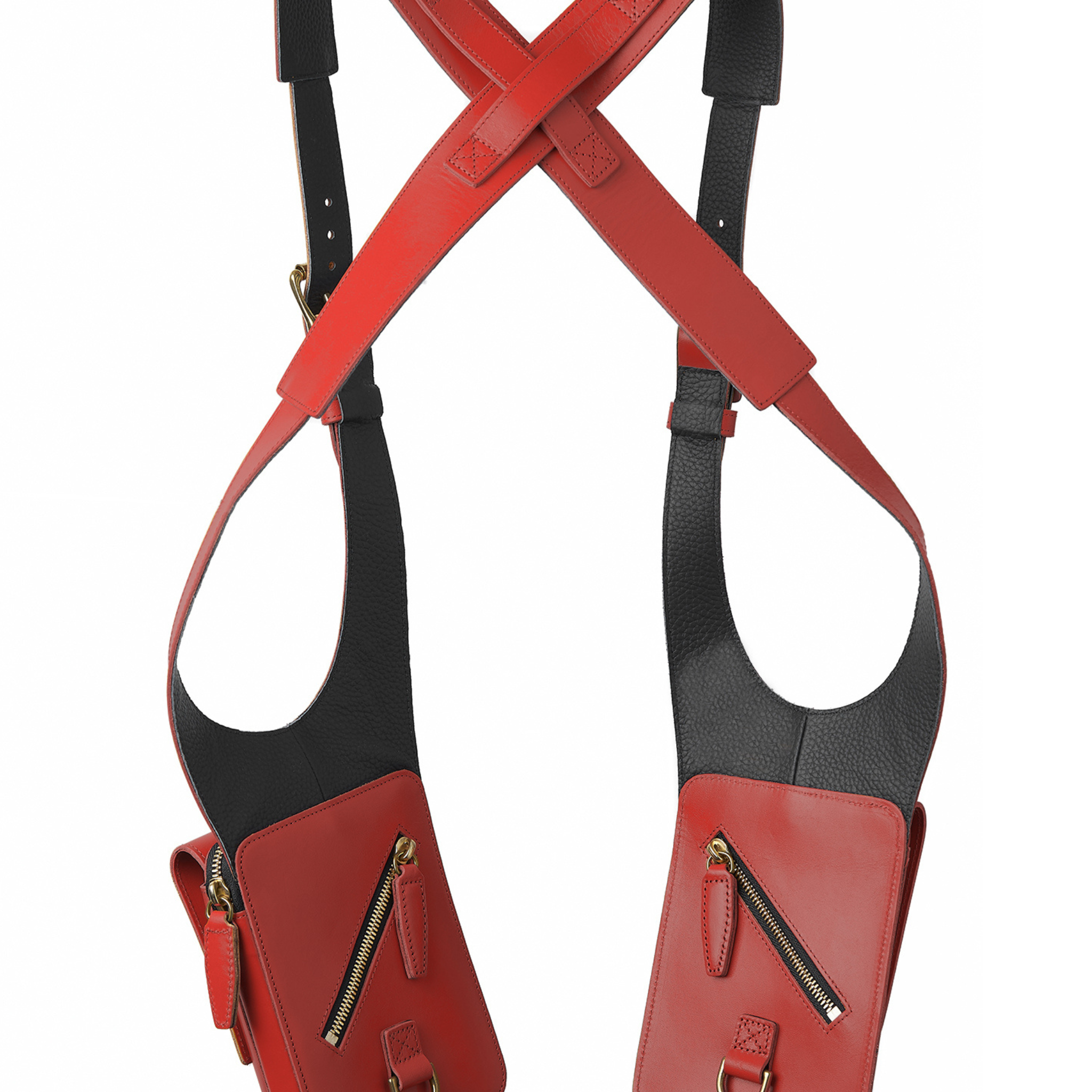 The Toast Deux Bordeaux by MBARQGO. A dual holster bag.