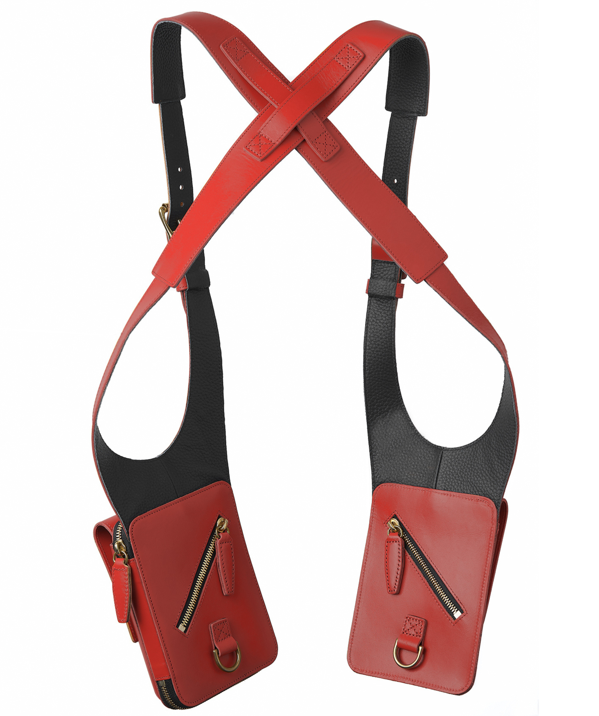 The Toast Deux Bordeaux by MBARQGO. A dual holster bag.