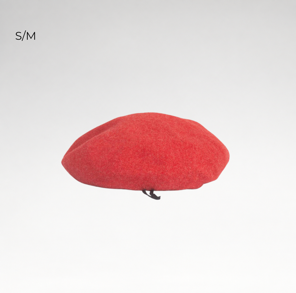 The Bastille Beret - Vermilion