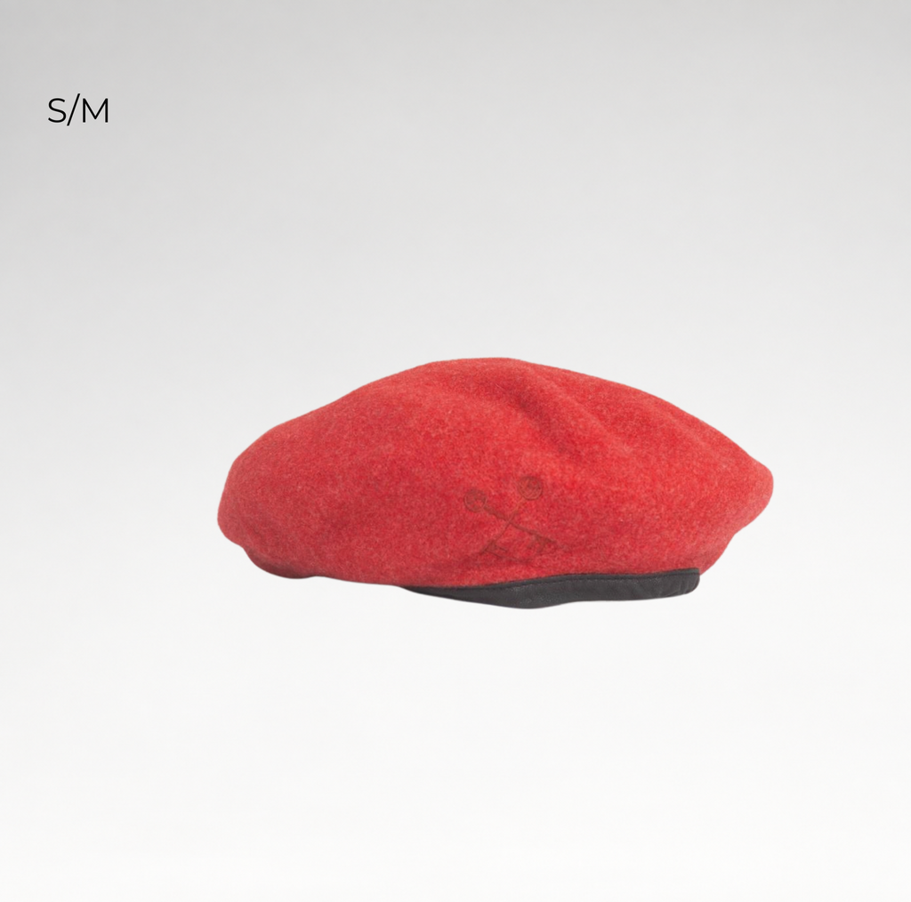 The Bastille Beret - Vermilion