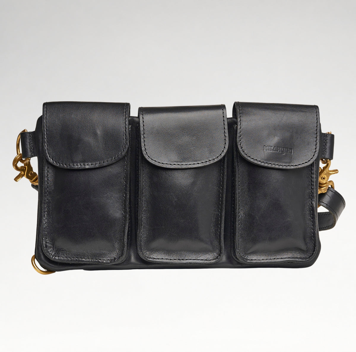 The Legionnaire Bandolier Noir - Full Leather