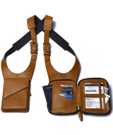 The Toast Deux Caramel by MBARQGO. A dual holster bag.