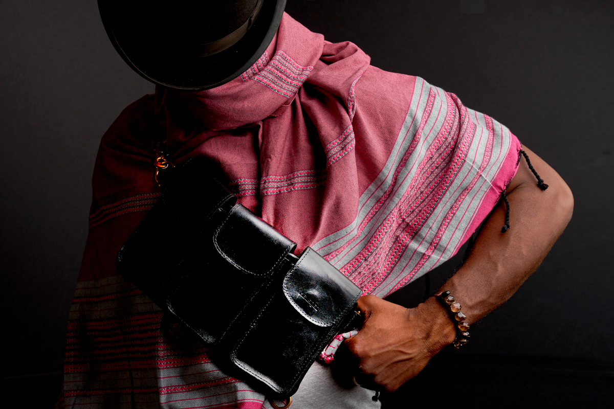 The Legionnaire Bandolier Noir - Full Leather